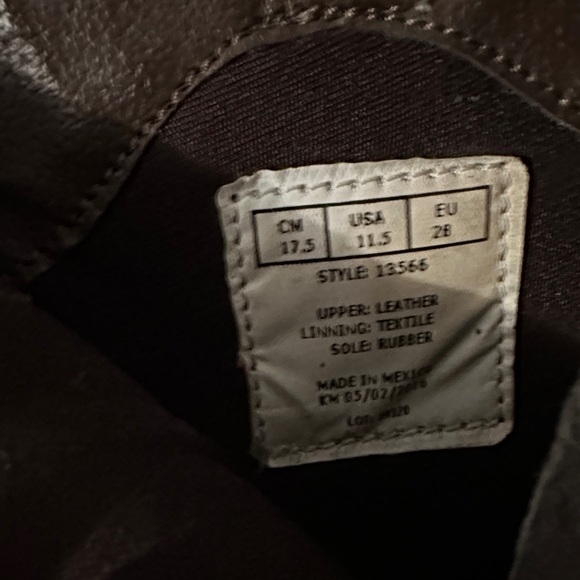 Kids‎ Tan Leather Boots - Picture 5 of 5